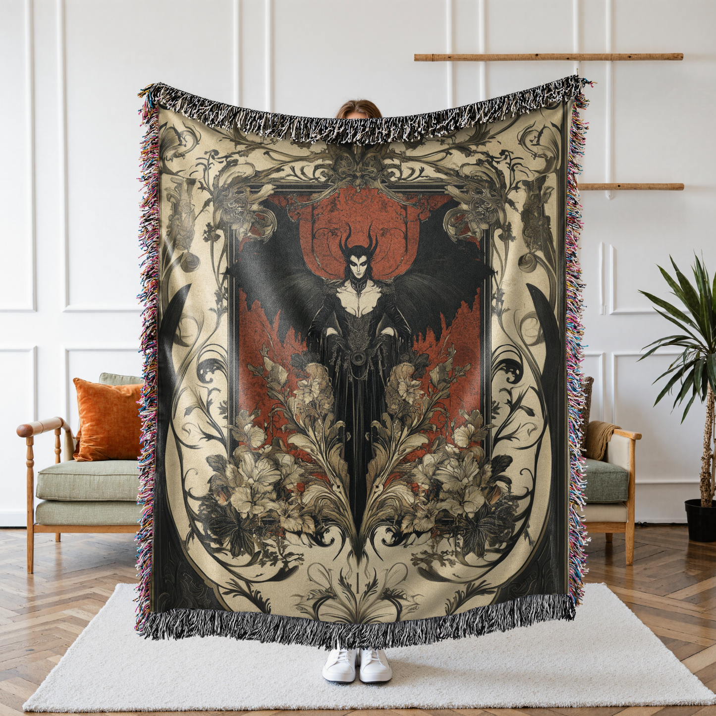 Female Vampire Blanket